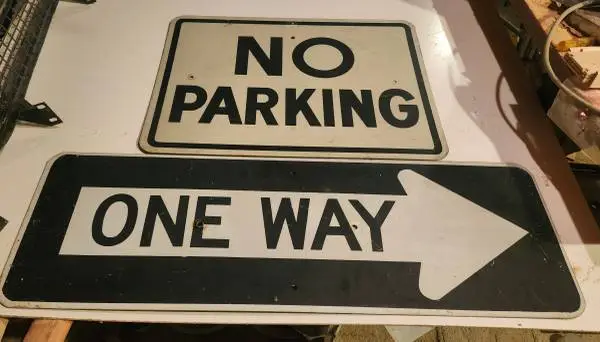 Vintage Road Signs
