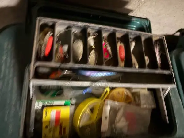 Fishing tackle box full umco box