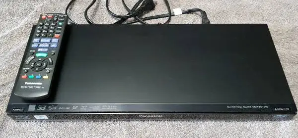 Panasonic Blu Ray player