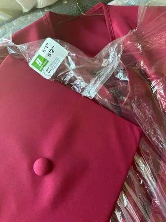 Maroon Graduation Cap and Gown