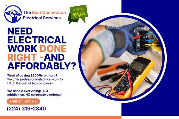 Skilled Electrician High Quality Work