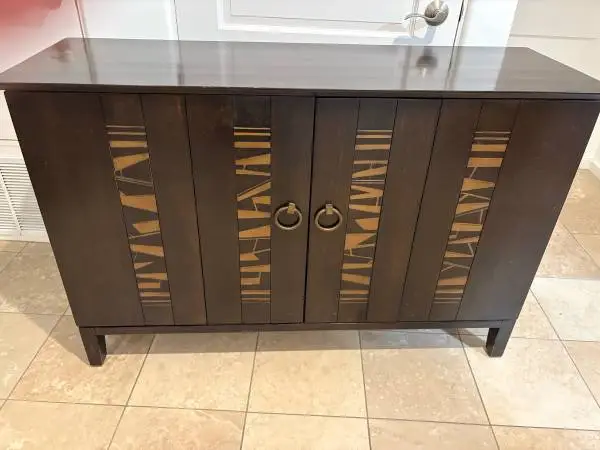 Pier 1 tv stand/cabinet