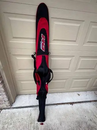 Slalom SKI, life jacket and glove (ho extreme competition 67” w/ case)