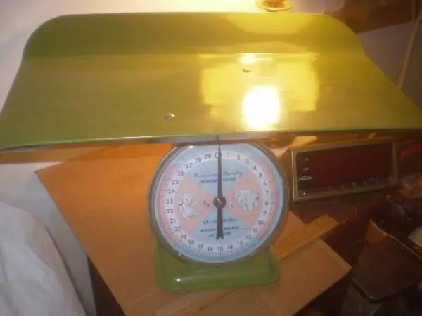 VINTAGE AMERICAN FAMILY NURSERY SCALE BABY SCALE 30 Lbs