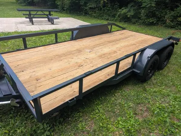Heavy Duty Dual Axle Utility Trailer 6.10x16