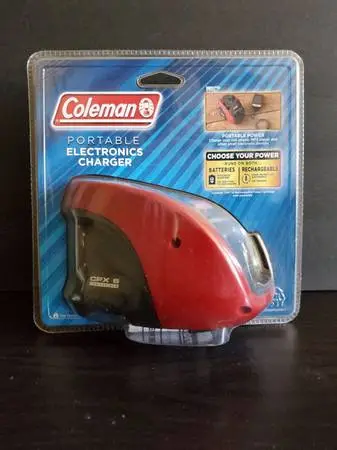 COLEMAN 4D Battery Powered Portable USB Electronics Charger - CPX6