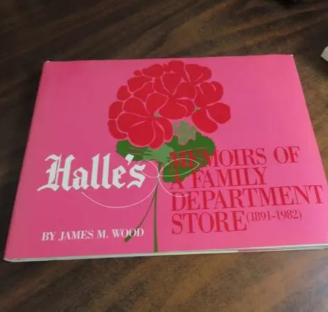 HALLES MEMOIRS OF A FAMILY DEPARTMENT STORE, HARDBACK BOOK