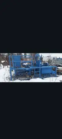 Double pump gold mining pump skid with Detroit LOW HOURS!!