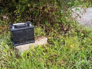 Old Car and Truck Batteries