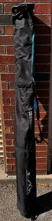 Kemimoto Fully Padded Skis Poles Carry Bag 76x12 Ski Storage
