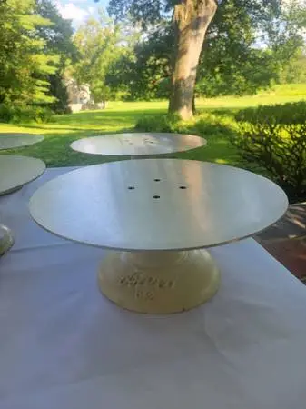 Professional Ateco Revolving Cake Stands - Heavy Duty