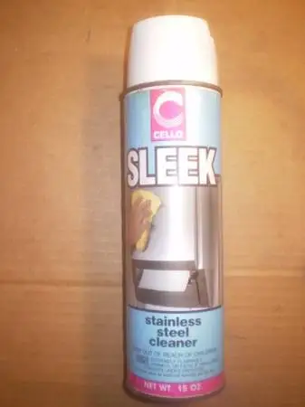 Stainless Steel Cleaner  $2.00