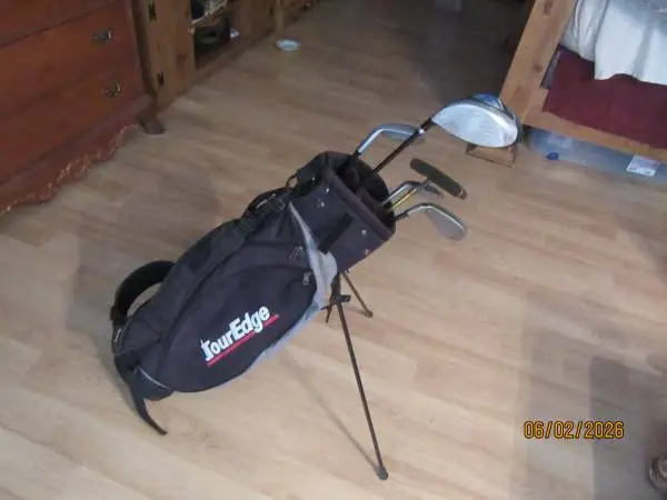 Junior Golf Set In Golf Bag
