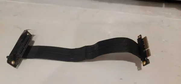 Flexible Extender Card Extension Port 90 Degree Adapter