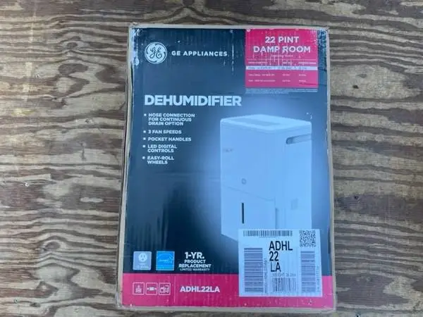 22 Pint Dehumidifier