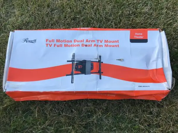 Rosewill RMS-MA5010 Articulating Full Motion Dual Arm TV Mount