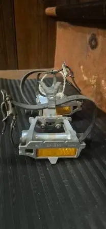Sakae Ringyo SR SP-250 Road/Track Pedals with Christophe Toe Clips
