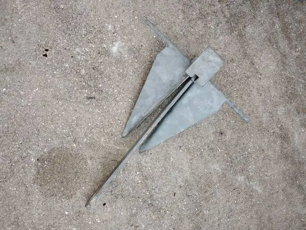 LD  8 Lb Boat Anchor, Fluke , Danforth Style