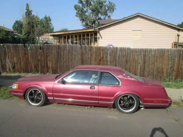 Lincoln Mark 7 VII LSC 5.0L 302 ci 1991 Special Edition Burgundy-Rare