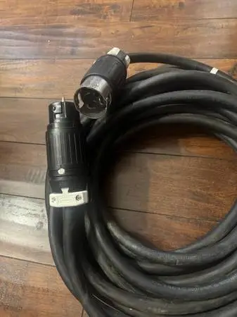50ft 50A cable for electrical temp power spider box temporary power fo
