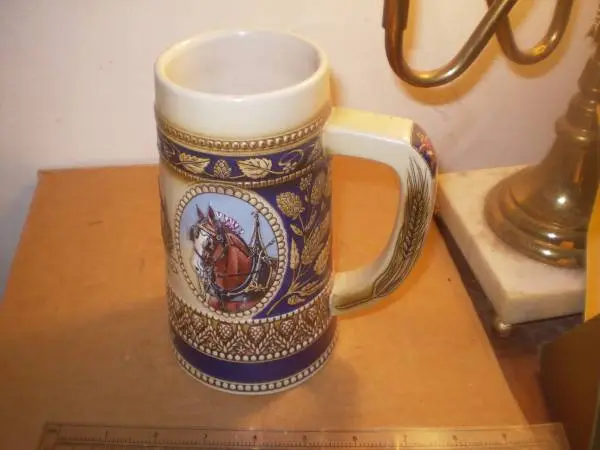 Budweiser Limited Edition  Series stone wear Stein Beer Mug new