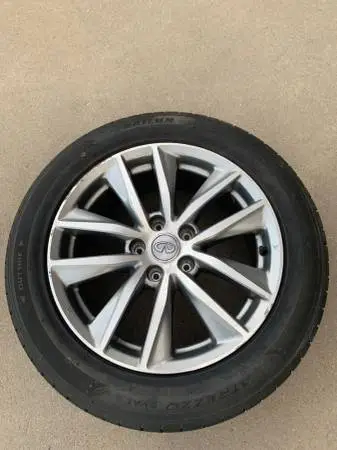 Infiniti Q50 (2014-2018) OEM WHEEL RIM with Tire 17x7.5