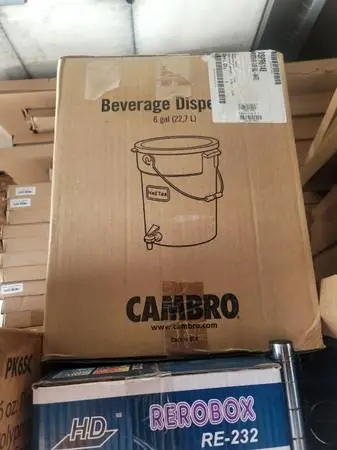 6 Gallon Cambro Drink Dispensers