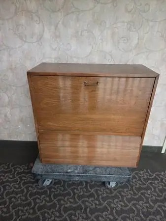 Mid Century Secretary Desk ....Made by Martinsville..1960s..