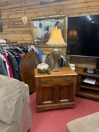 Vintage Solid Wood Accent Cabinet / Commode