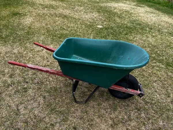 Poly wheel barrow