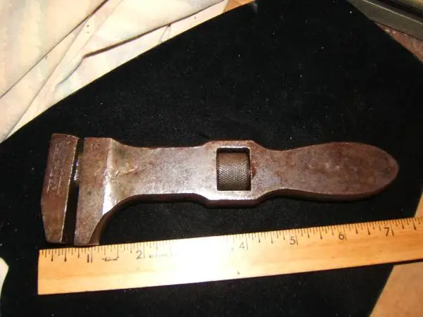 Vintage Billings & Spencer 7 Smooth Jaw Adjustable Monkey Pipe Wrench