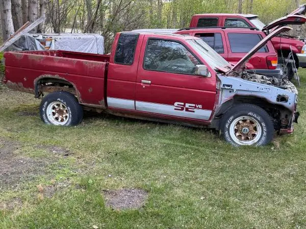 93 Nissan SE-V6 p/u 4wd extended cab MUST TAKE WHOLE TRUCK! $400 CASH