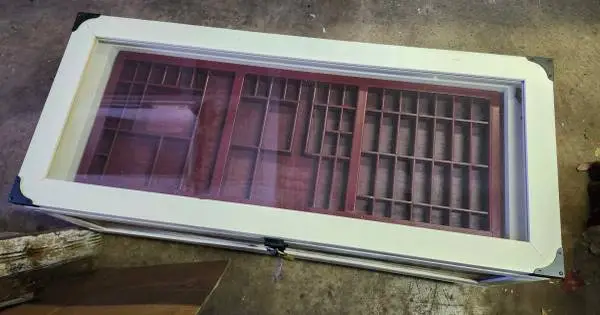 Antique Tool Chest Coffee Table