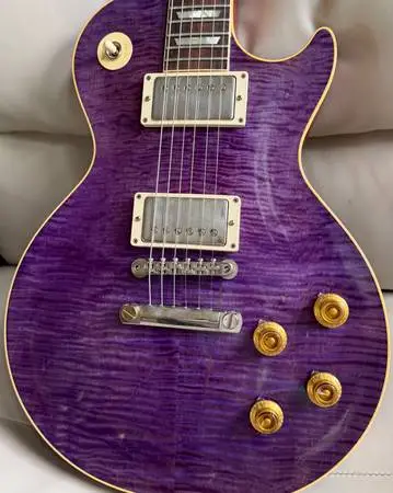 2023 Gibson Murphy lab 59 les Paul _ Trans Purple R9 Ultra Light Age