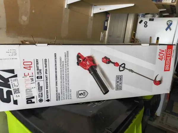 New Cordless Trimmer and Blower