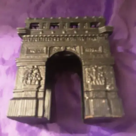 Cast Iron vintage heavy Paris Monument