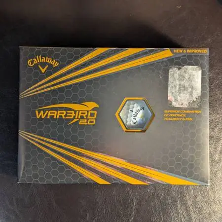New Callaway Warbird 2.0 Golf Balls