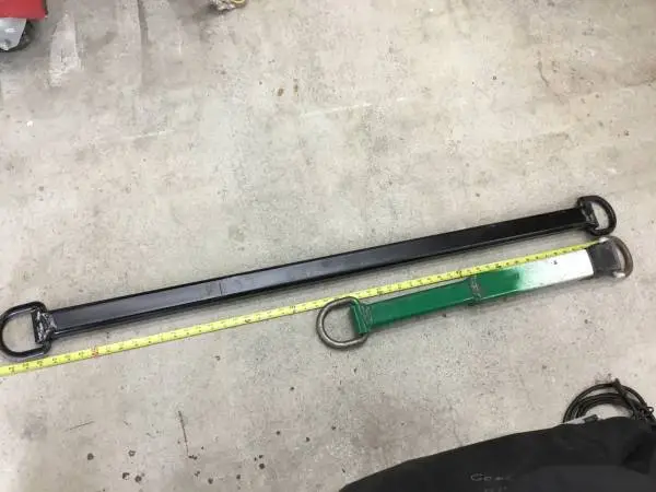 Two Structural Tubing With D Rings On Each End