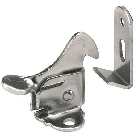 Amerock | Flex Elbow Cabinet Catch | Zinc | 1-1/8 inch (29 mm) Length