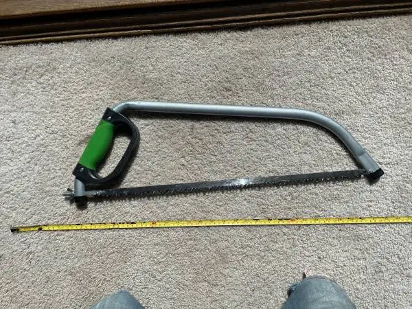 Heavy duty bow saw