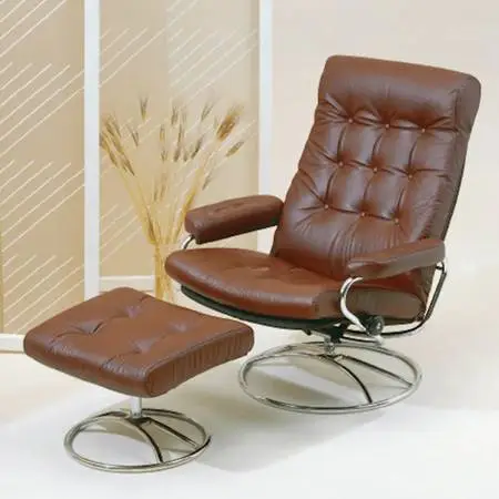 Ekornes Stressless 1971 Original Recliner and Ottoman Set