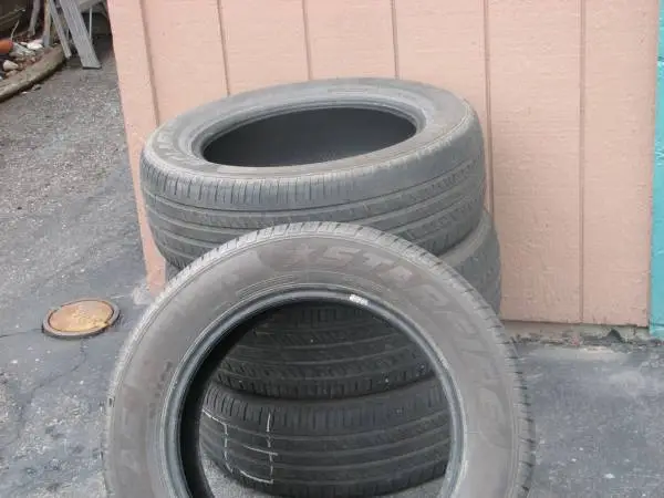 4 Summer Tires 225-60-17 off my 15 Forister