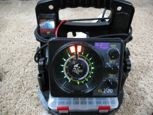 Like New Vexilar FLX-20 Pro Pack II Fishing System With Battery