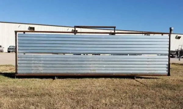 Portable Livestock Windbreak Panel