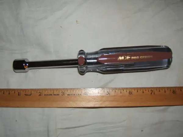 Ace 7/16 in. SAE Nut Driver 7 in. L 1 pc new