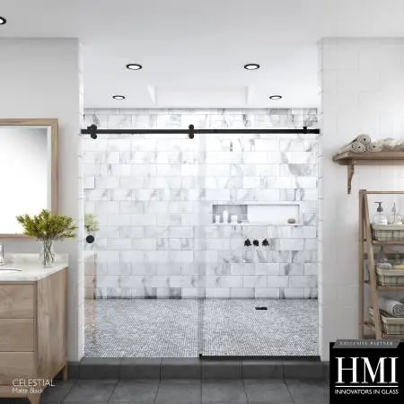 M&B Install Shower Door Installation