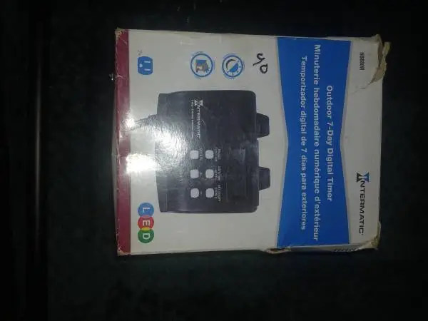 Intermatic Digital Timer / Mechanical Time Switch