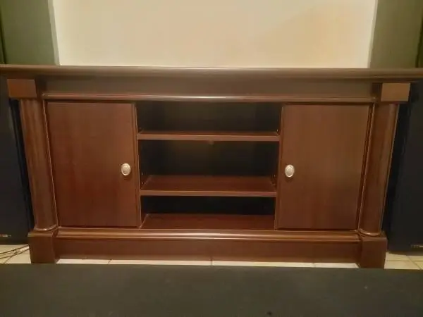 TV STAND sauder palladia in select cherry