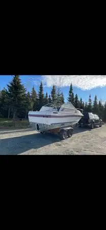 22FT Bayliner Convertion to Outboard Project boat