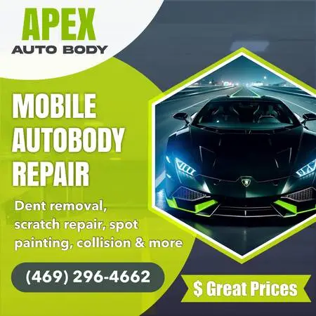 MOBILE AUTO BODY SHOP • DENTS, SCRATCHES, & COLLISION • WE COME TO YOU